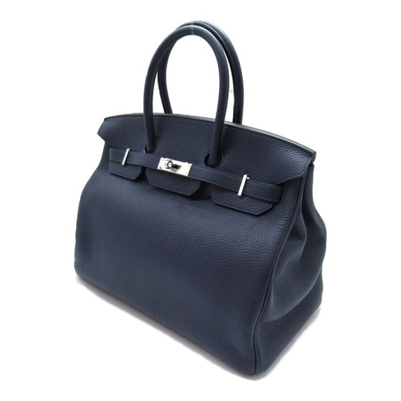 Hermes Togo Birkin 35 Leather Handbag in Great Condition - Picture 3 of 10